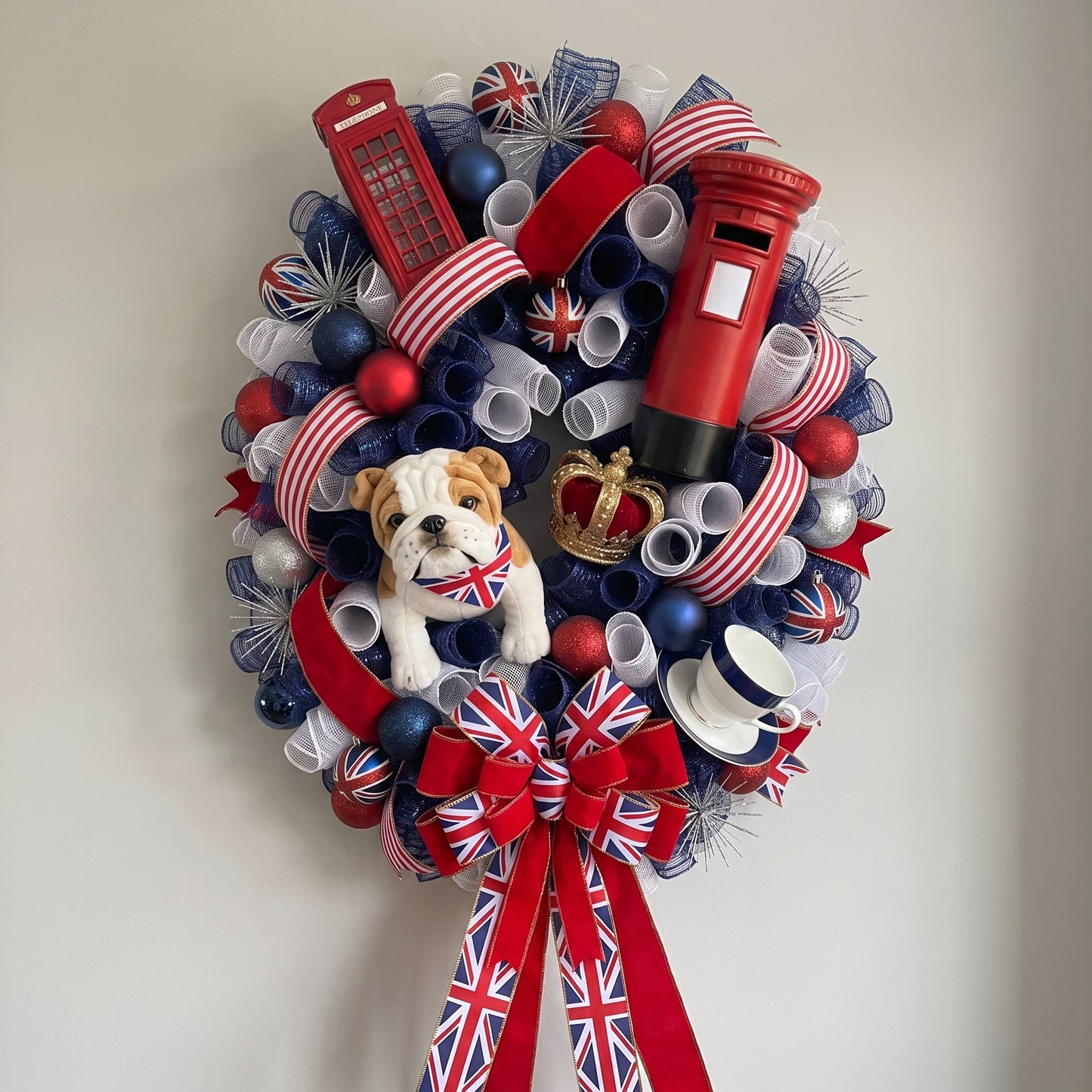 HANDCRAFTED BRITISH WREATH